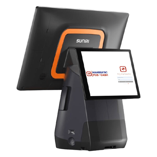 Sunmi T2 POS System | 15,6" Touchdisplay | 10" Kundendisplay