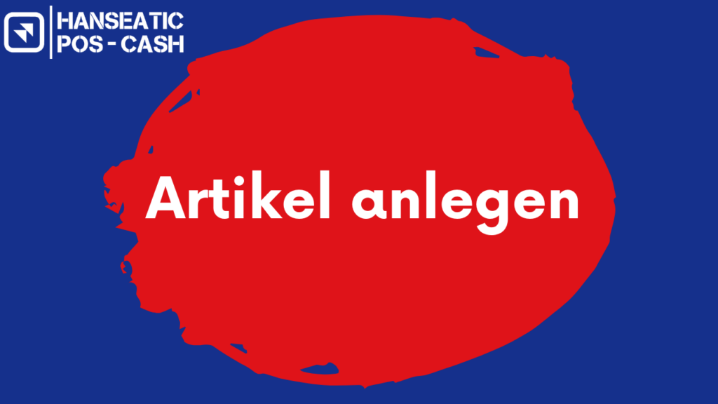Artikel anlegen